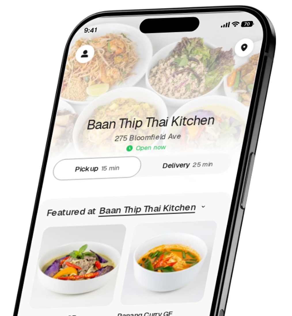 Baan Thip Thai Kitchen app preview