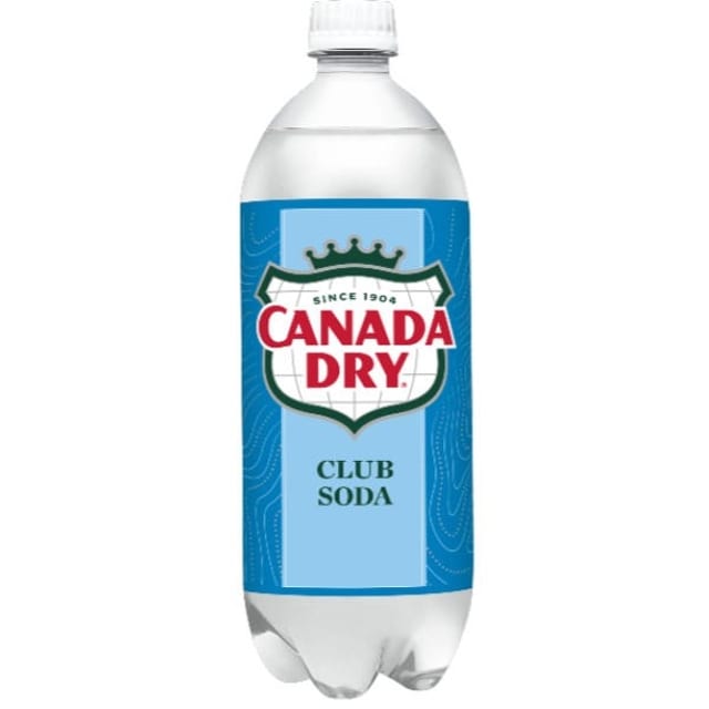Canada Dry Club Soda.