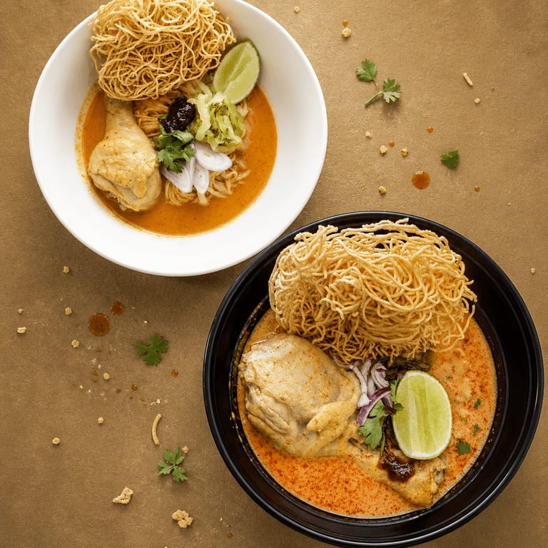 Khao Soi (Northern Thai Curry Noodle)