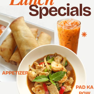 Lunch Specials (11AM - 2PM)